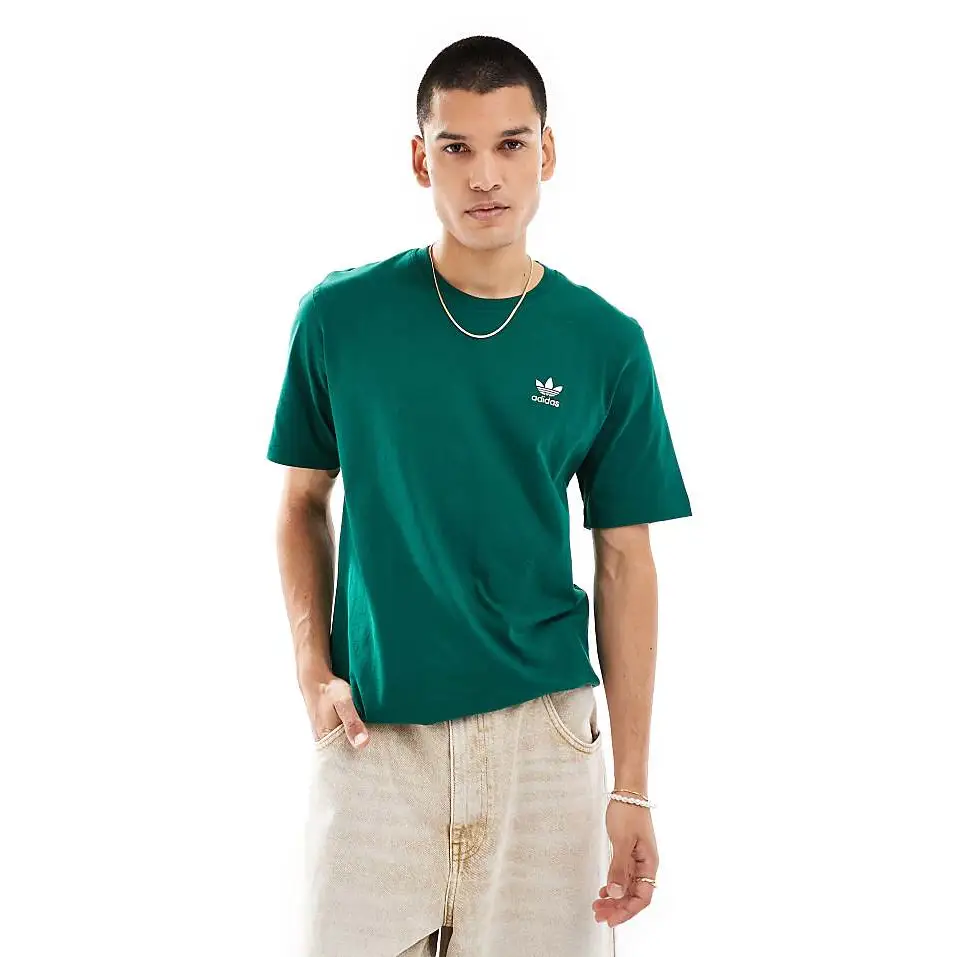 Adidas Crew Neck Short Sleeve Clothing with Embroidery Detail - A To Z Of Brands