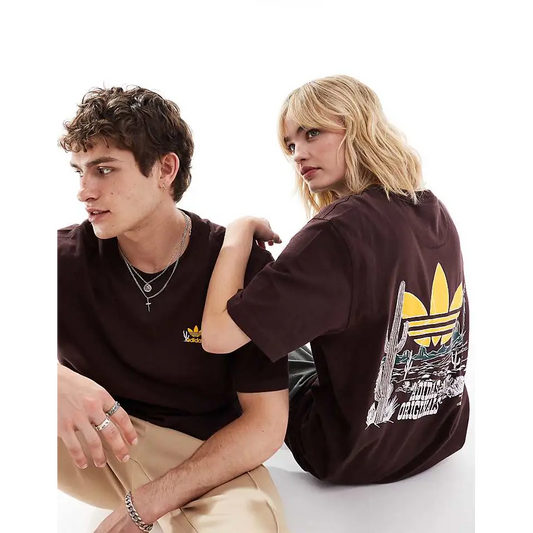 Adidas Unisex Graphic Tee with Crew Neck and Short Sleeves - A To Z Of Brands