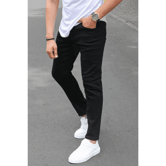 Beige Slim Fit Canvas Pants for Casual Wear - Total Trendz