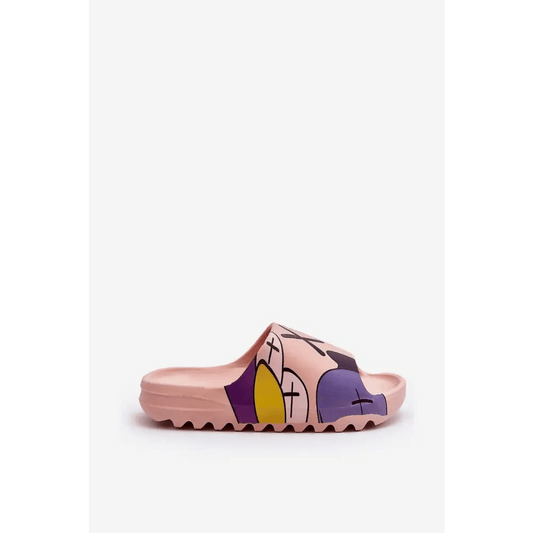 Cartoon Print Rubber Flip-Flops for Fun and Comfort - Total Trendz