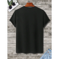 Casual Dark Green Cartoon T-Shirt with Regular Fit and Short Sleeves - Total Trendz