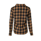 Plaid Print Buttoned Casual Long Sleeve Top - Total Trendz