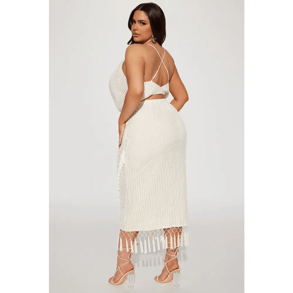 Cream Skirt Set for Stylish Clothing Choices - Total Trendz