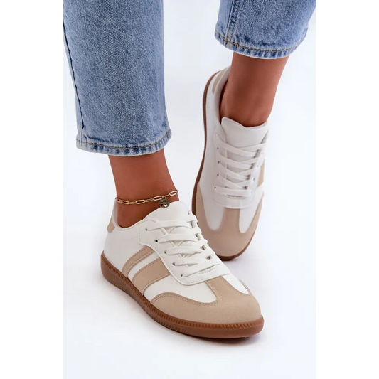 Eco Leather Women's Low-Top Sneakers for Stylish Everyday Wear - Total Trendz