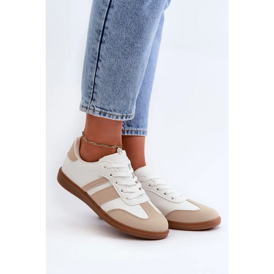 Eco Leather Women's Low-Top Sneakers for Stylish Everyday Wear - Total Trendz