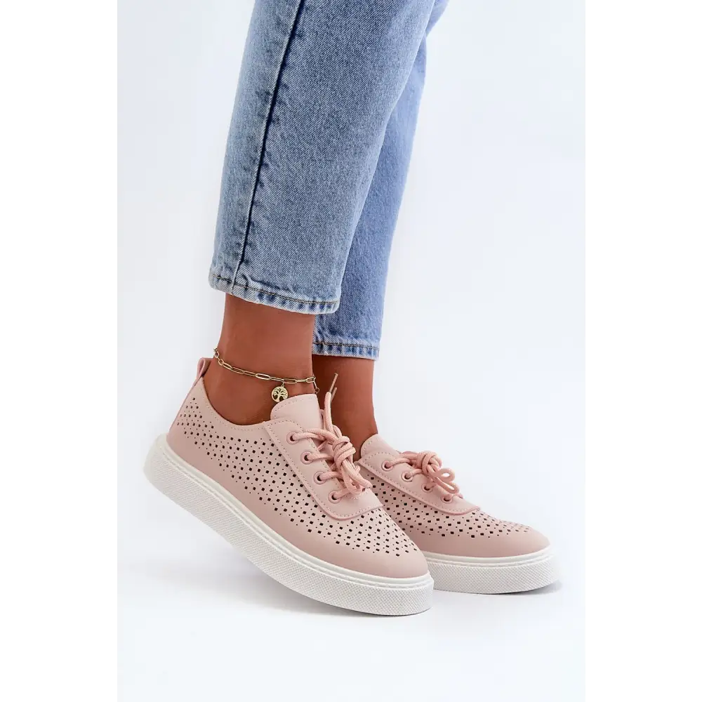 Eco Leather Women's Platform Sneakers for Comfort and Style - Total Trendz