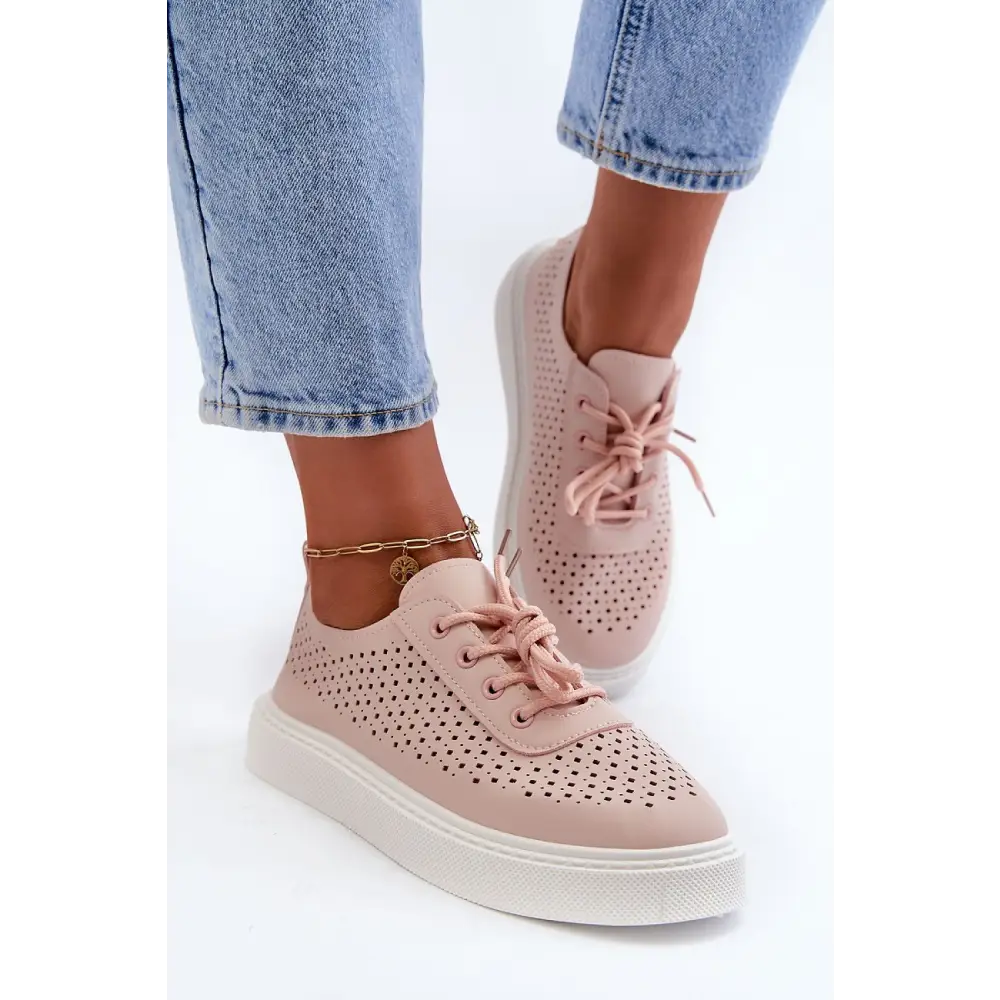 Eco Leather Women's Platform Sneakers for Comfort and Style - Total Trendz