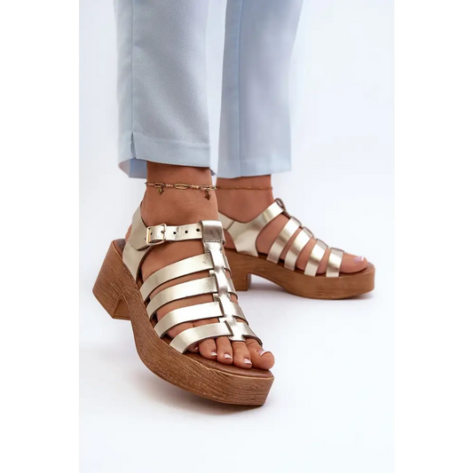 Elegant Natural Leather Women's Sandals for Comfort and Style - Total Trendz