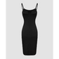 BUILT-IN SHAPEWEAR Spaghetti Strap Tummy Control Slip Dress - Total Trendz