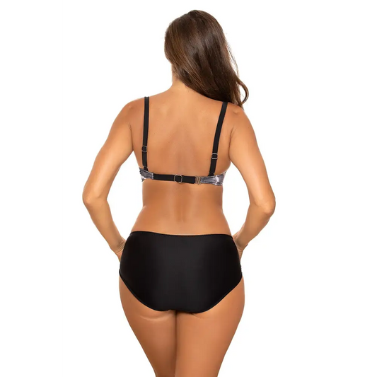 Elegant Two-Piece Swimsuit with Adjustable Bra and Comfortable Panties - Total Trendz