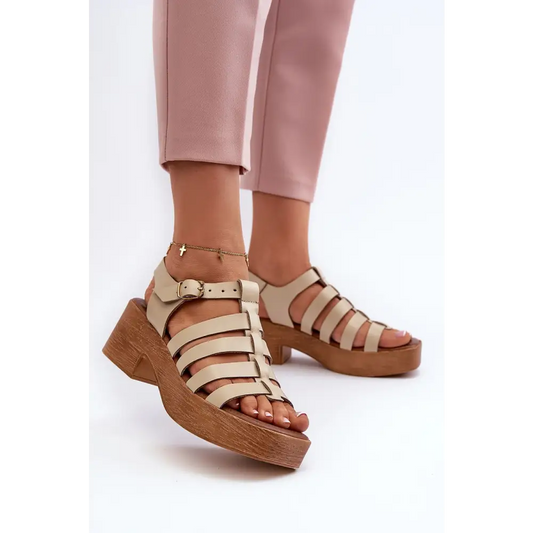 Elegant Women's Natural Leather Sandals for Summer Dress Styles - Total Trendz