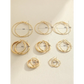 Gold Zinc Alloy Earrings for Women - Perfect Accessory Dresses - Earring Sets