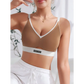 Khaki Wireless Bralette for Casual and Sporty Outfits - Women Bras & Bralettes