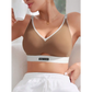 Khaki Wireless Bralette for Casual and Sporty Outfits - Women Bras & Bralettes