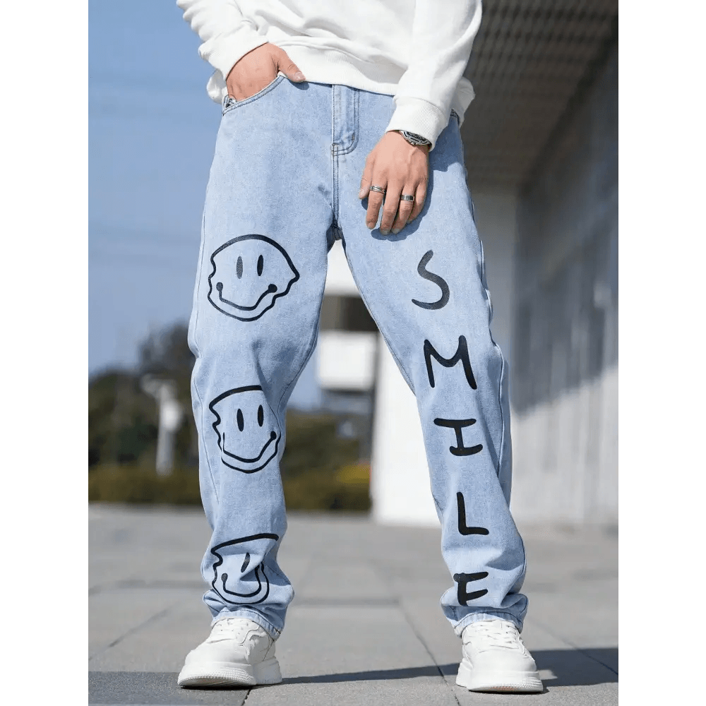 Light Wash Cartoon Denim Dress for Regular Fit Type Clothing - Total Trendz