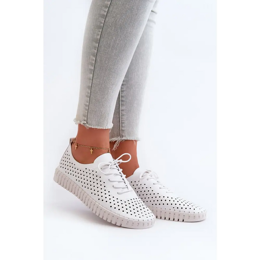 Stylish Women's Leather Sneakers for Comfortable Everyday Wear - Total Trendz