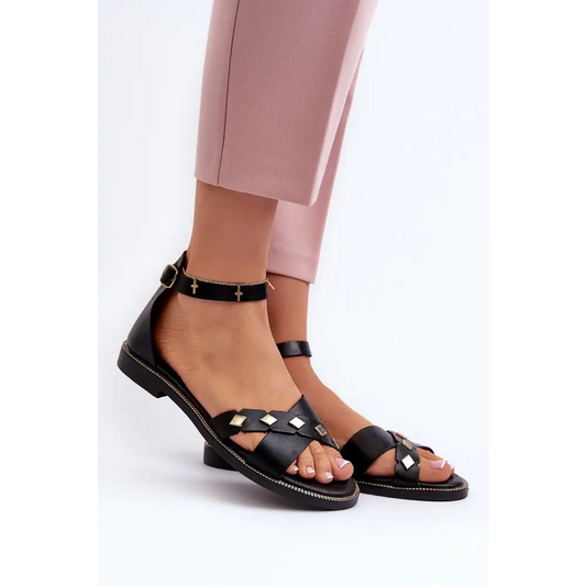 Stylish Women's Natural Leather Sandals for Summer Comfort - Total Trendz