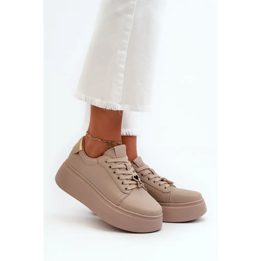 Vinceza Women's Leather Sneakers for Stylish Clothing and Dresses - Total Trendz