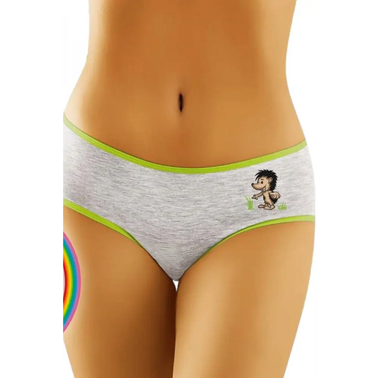 Wol-bar Funny Line Underwear: Comfort Meets Quirky Hedgehog Design - Total Trendz